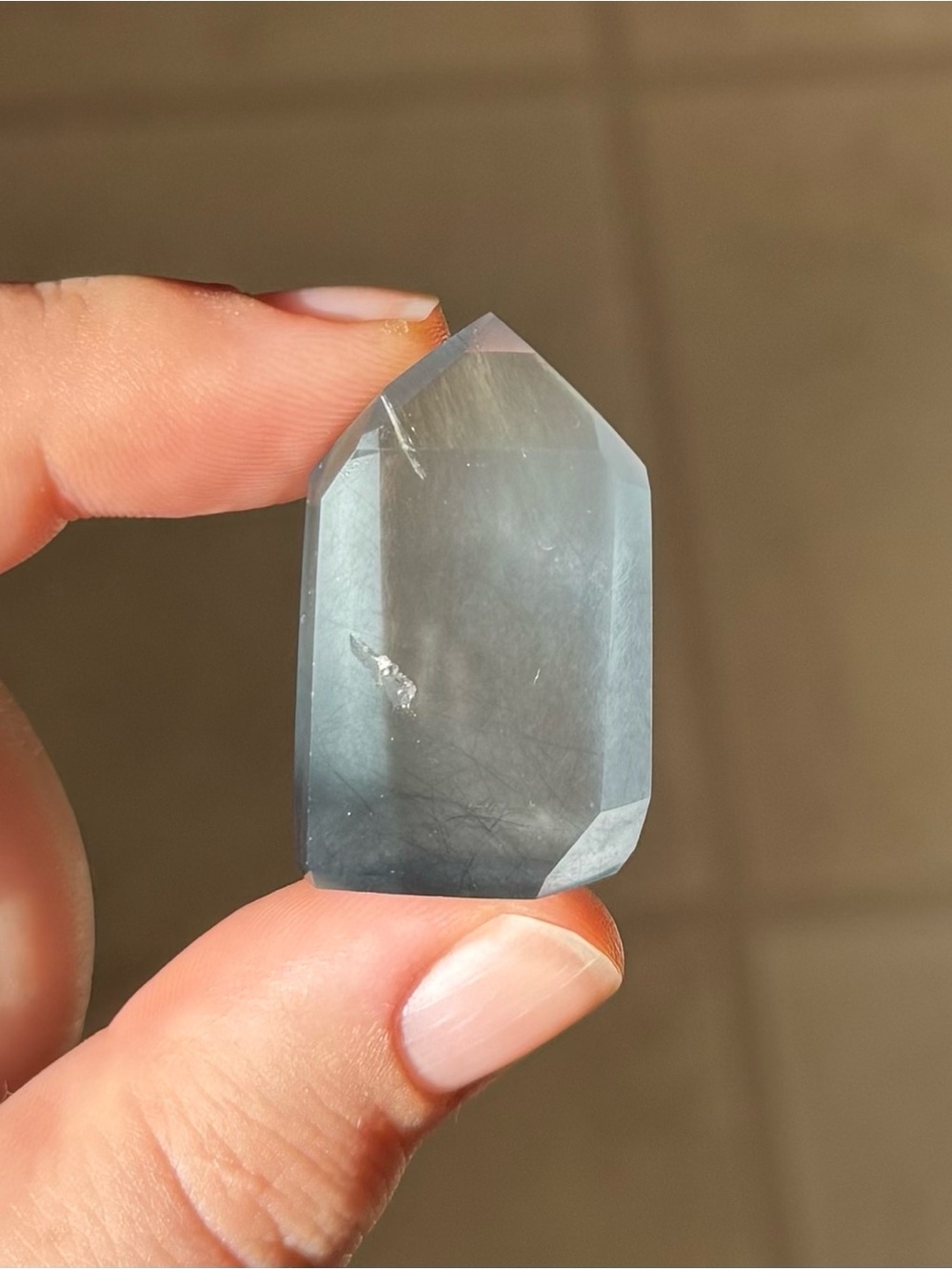 Blue Tara Tower Crystal